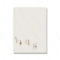 DecorBites™ Neutral Canvas Triptych Wall Art Set