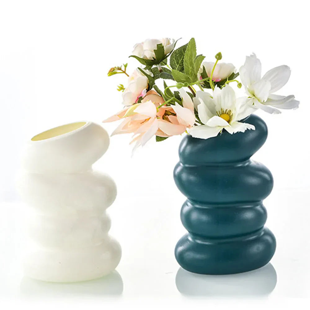 DecorBites™ Nordic Flower Vase - Modern Home Decor