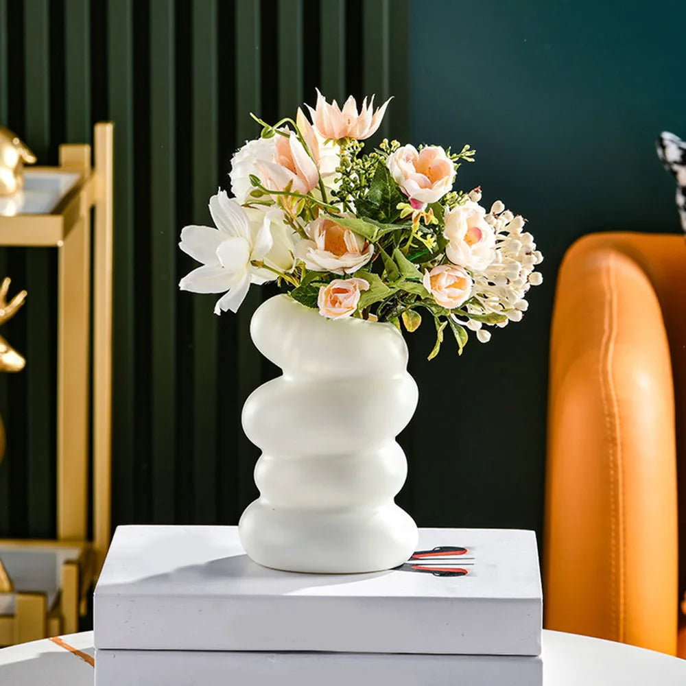 DecorBites™ Nordic Flower Vase - Modern Home Decor