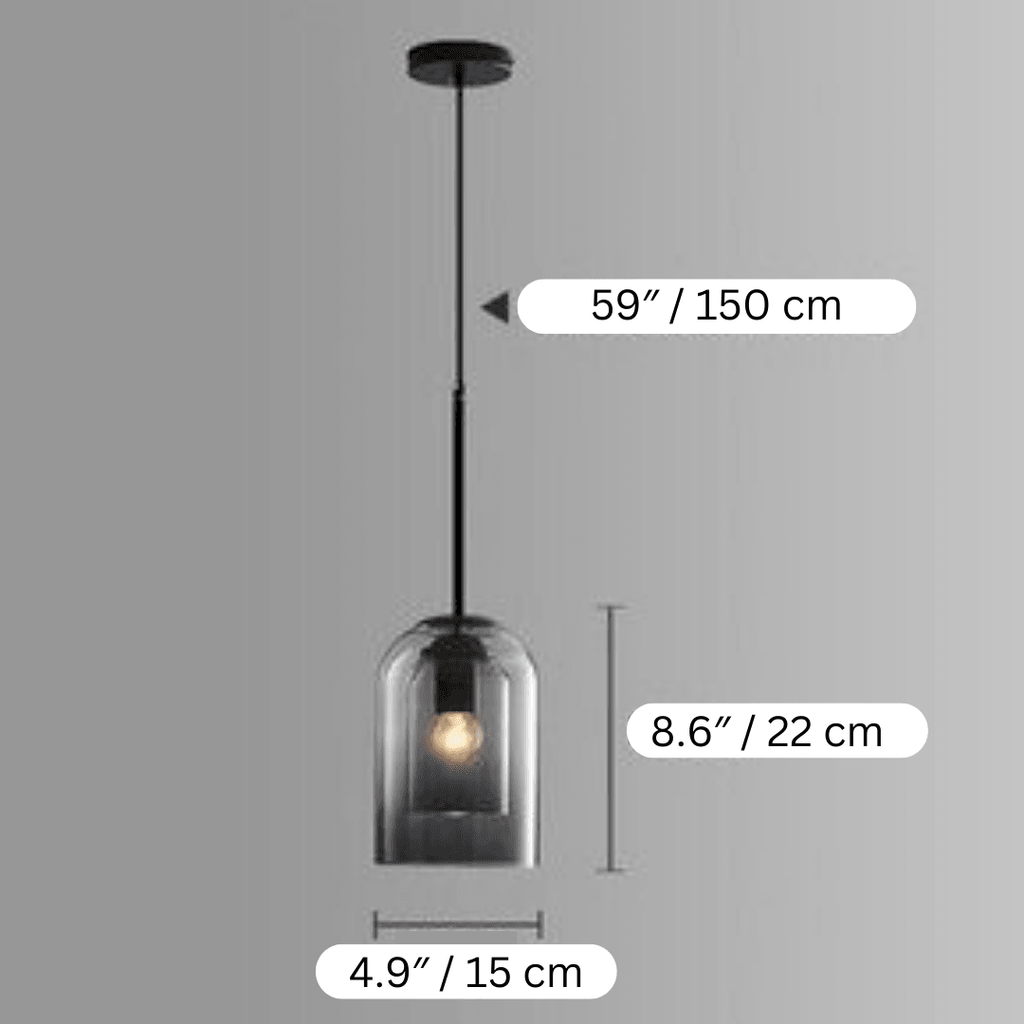 DecorBites™ Nordic Glass Pendant Lighting