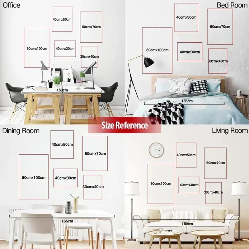 DecorBites™ Pink Music Lyrics Wall Art Canvas