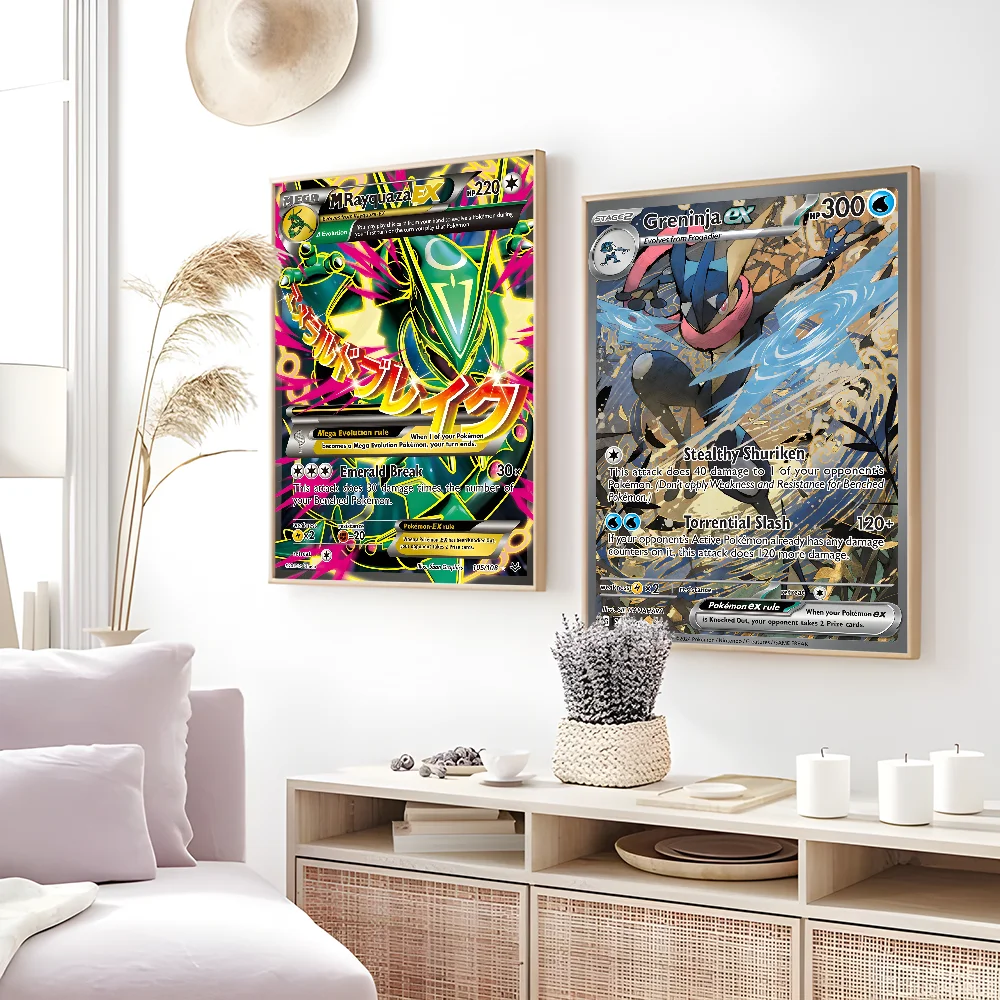 DecorBites™ Pokemon Card Poster Set - Wall Art Decor