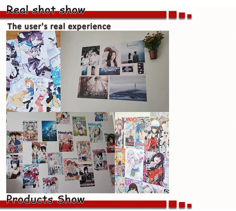 DecorBites™ Retro Anime JoJo Wall Posters for Decoration