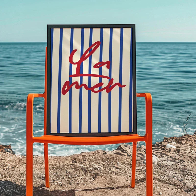 DecorBites™ Summer Vibe Beach Canvas Art Prints
