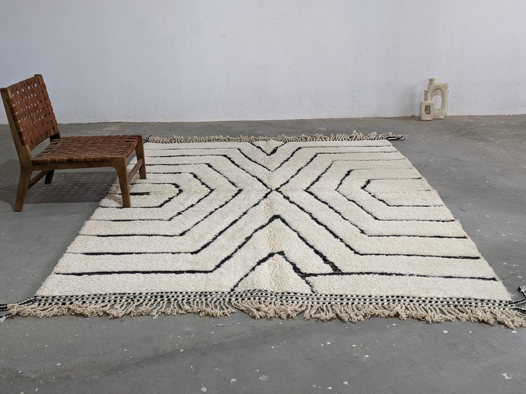DecorBites™ Tapis traditionnel Beni Ouarain 290 X 213 Cm