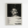 DecorBites™ The Weeknd Music Album Posters for Home Decor