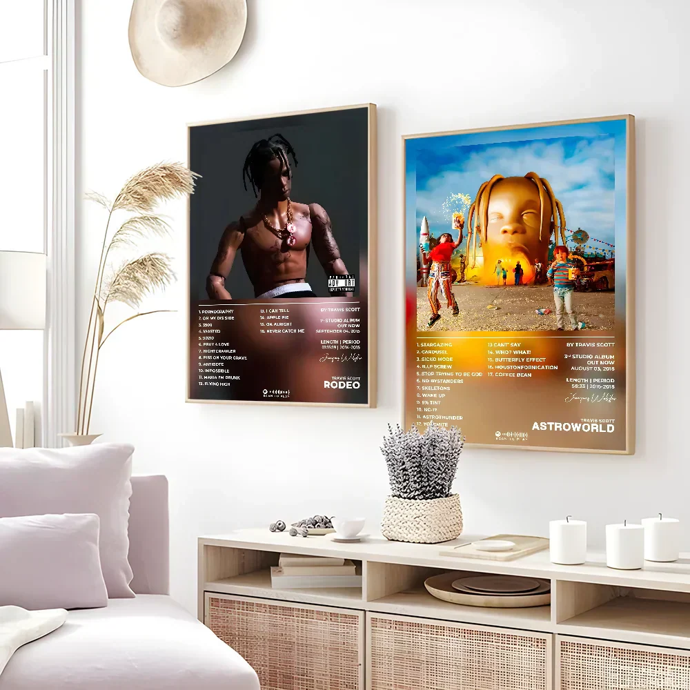 DecorBites™ Travis Scott Album Poster - Waterproof Wall Art