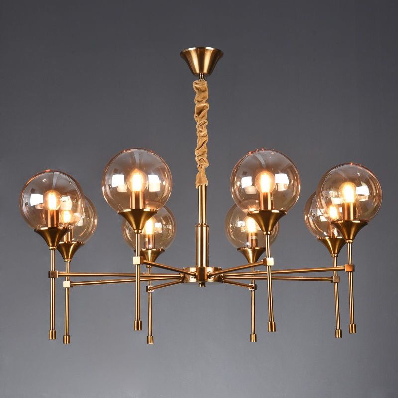 DecorBites™ Designer Metal Chandelier for Modern Living