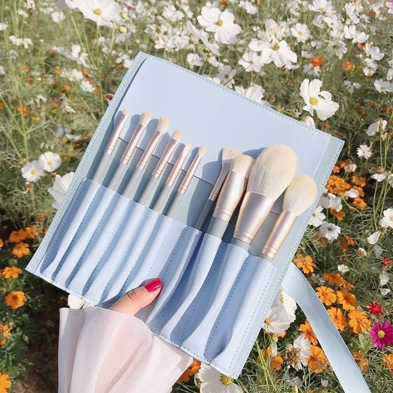 10 Makeup Brushes Suit Foundation Face Powder Eye Shadow Brush Complete Set