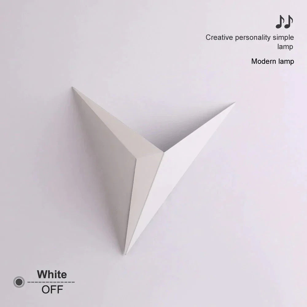 DecorBites™ Diamond Shape Modern Wall Light Wall Sconce for Bedroom Dining Room