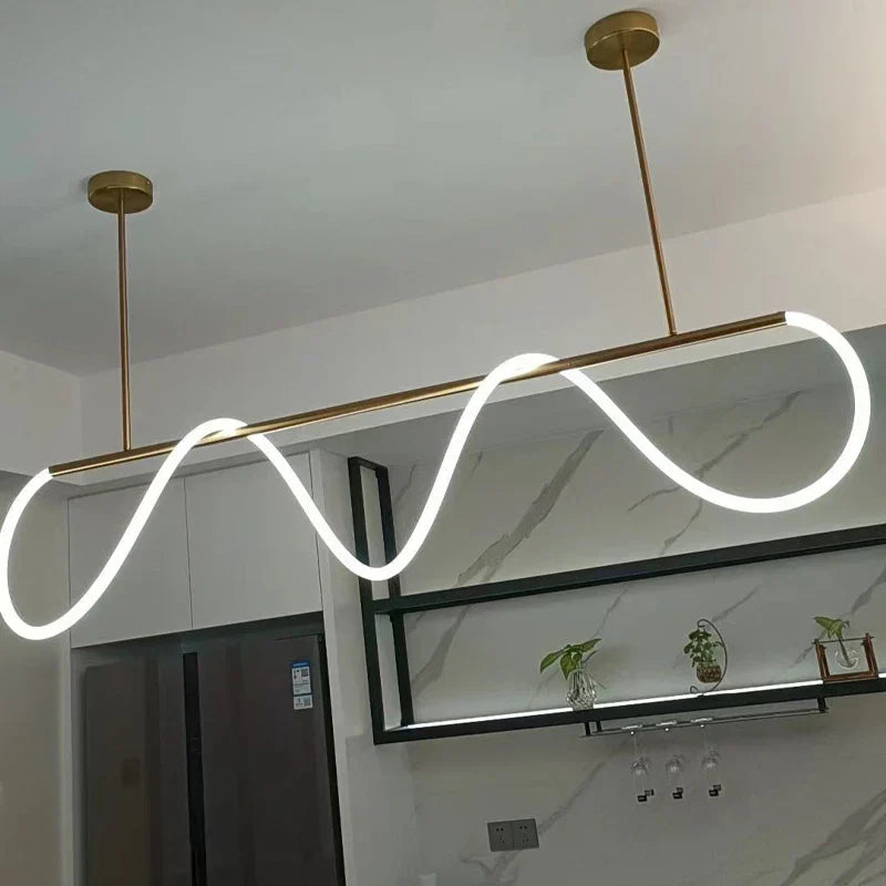 DecorBites™ Dimmable Nordic LED Chandelier for Home Decor