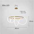 DecorBites™ Dimmable Nordic LED Chandelier for Home Decor
