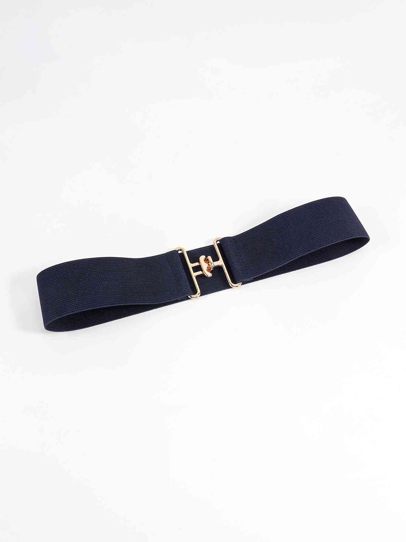 StylishFit Elastic Wide Belt – Adjustable Comfort and Chic Design See size chart under “more details”