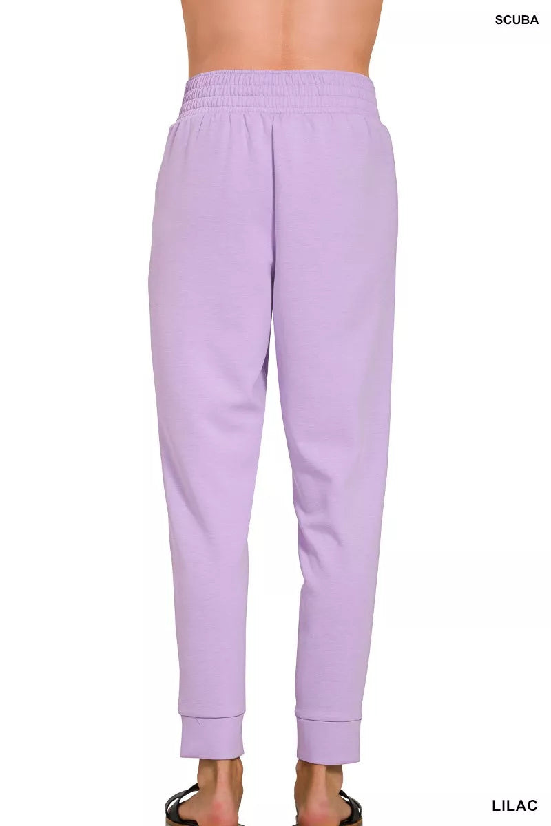 I am a Fashion Junky Scuba Mock Neck Sweatshirt and Joggers Set