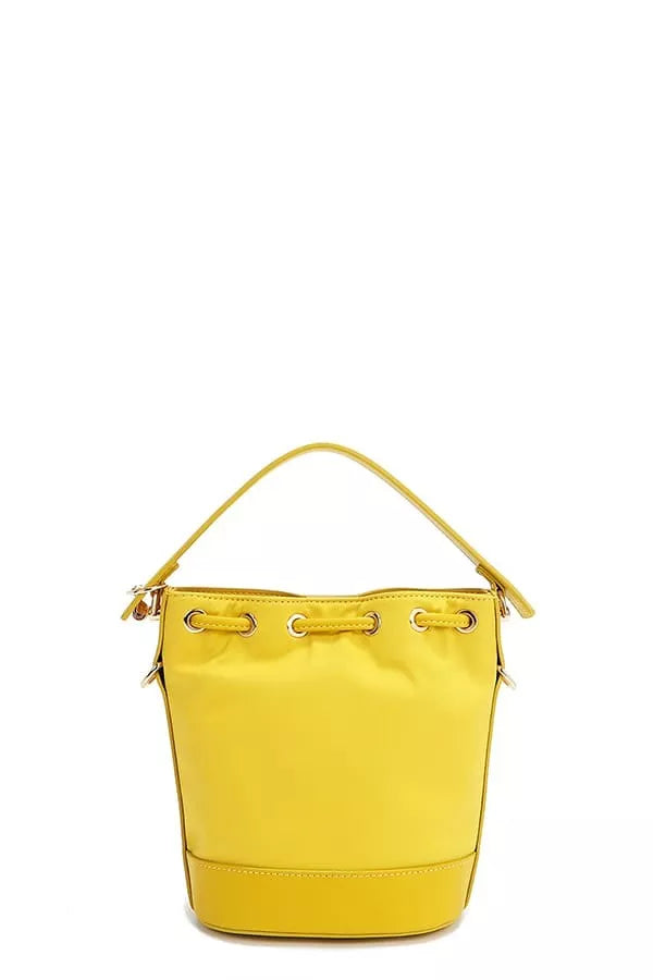 Color Patch Bucket Bag