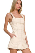 Tie Back Romper
