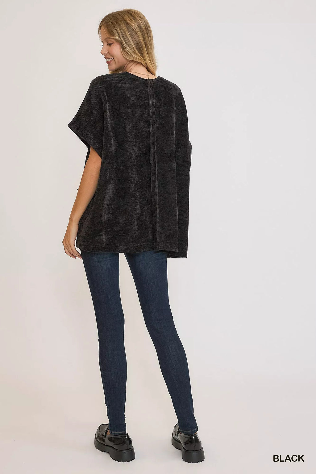 Open Front Knit Cardigan with Front Pockets