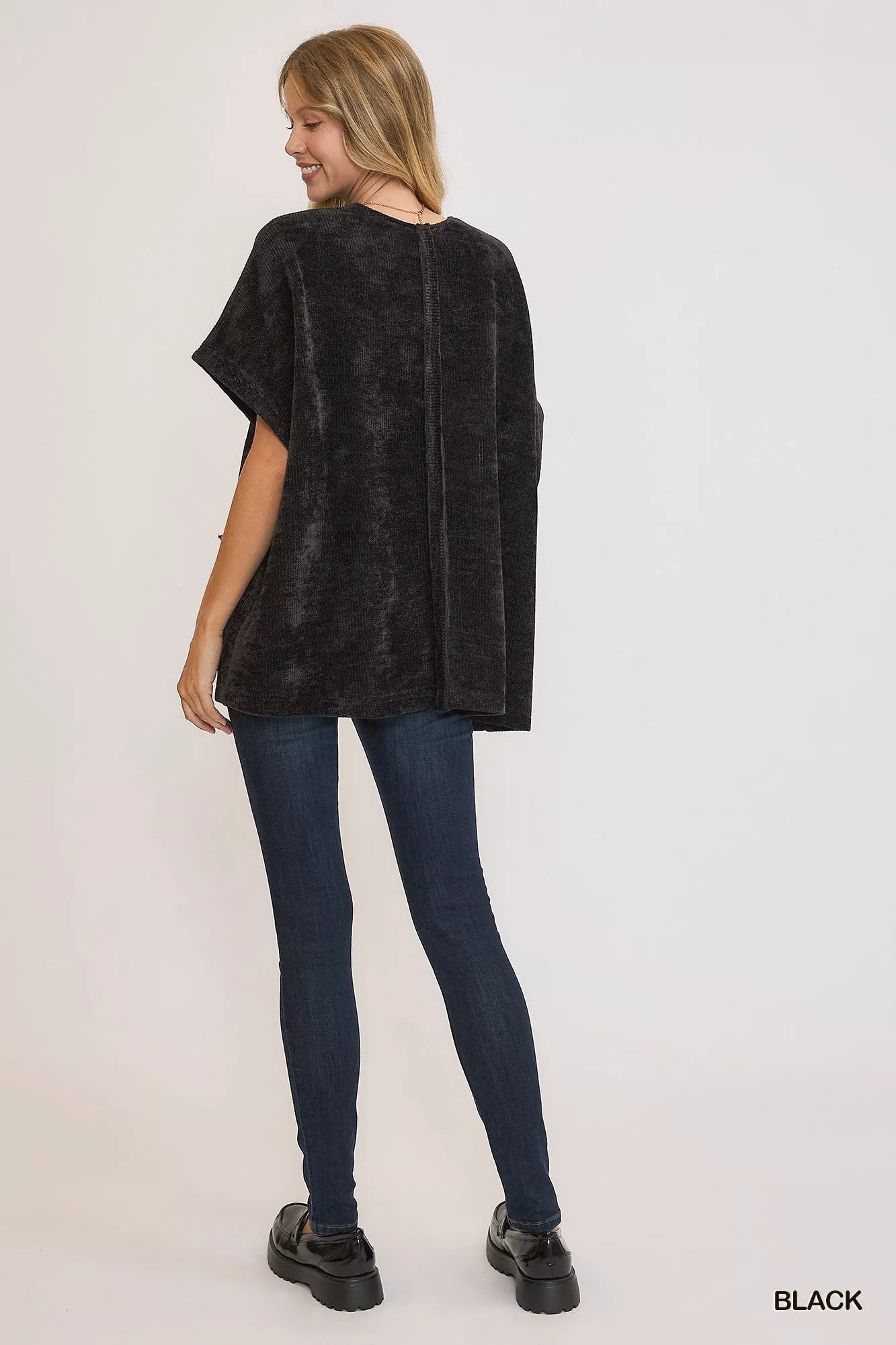Open Front Knit Cardigan with Front Pockets