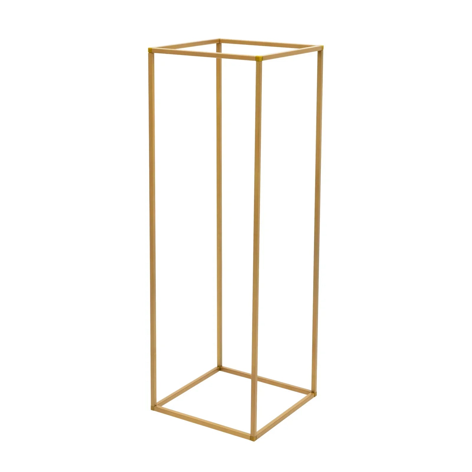DecorBites™ Elegant 10-Piece Gold Wedding Flower Stand
