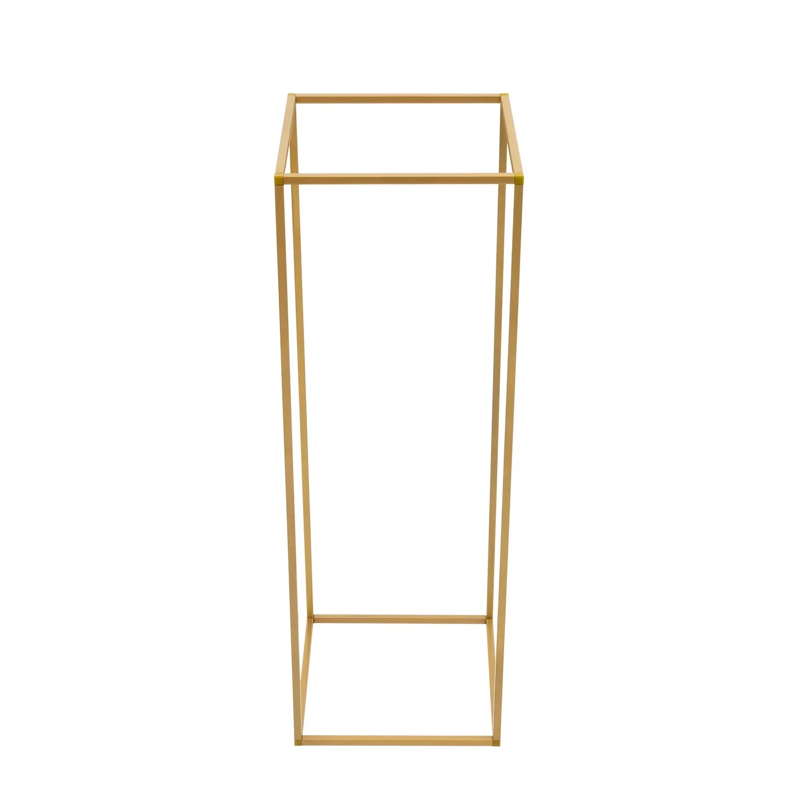 DecorBites™ Elegant 10-Piece Gold Wedding Flower Stand