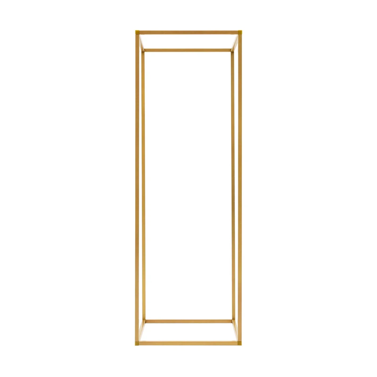 DecorBites™ Elegant 10-Piece Gold Wedding Flower Stand