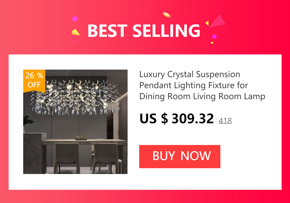 DecorBites™ Elegant Chrome Crystal Chandelier for Living Room
