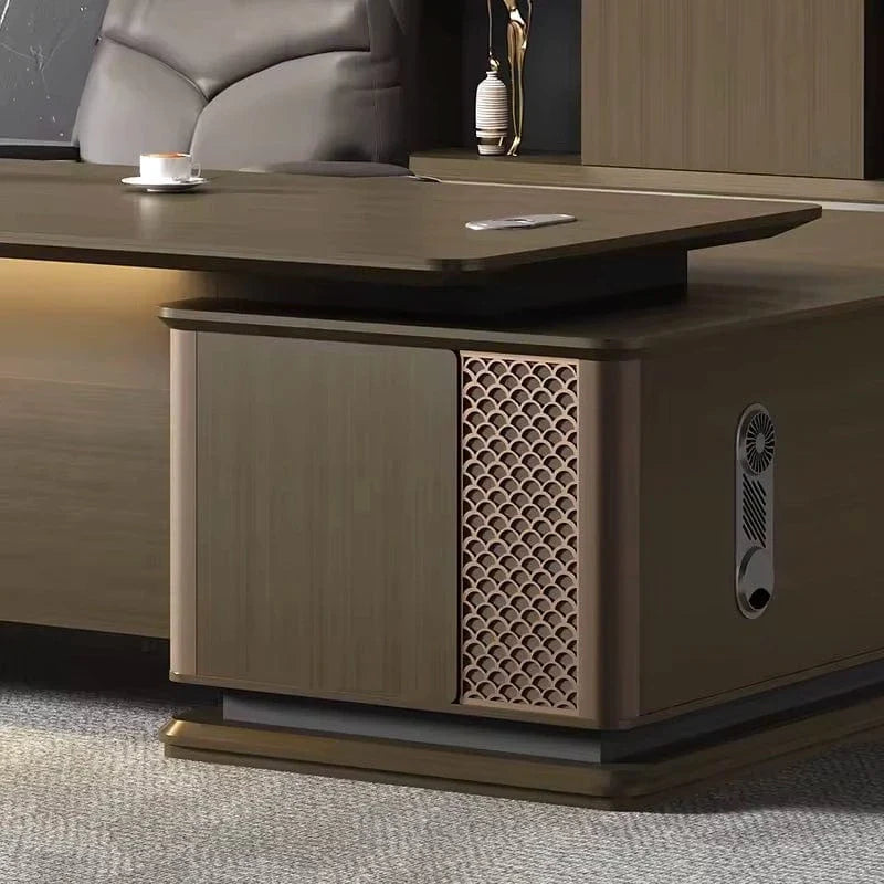 Oxford · Modern L-Shaped Executive Desk