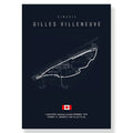 DecorBites™ F1 Circuit Canvas Painting for Living Room