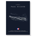 DecorBites™ F1 Monaco Imola Track Canvas Art Print