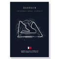 DecorBites™ F1 Track Circuit Canvas Painting for Living Room
