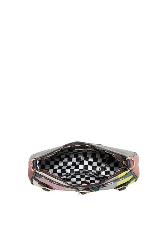 Crescent Shaped Crossbody Bag