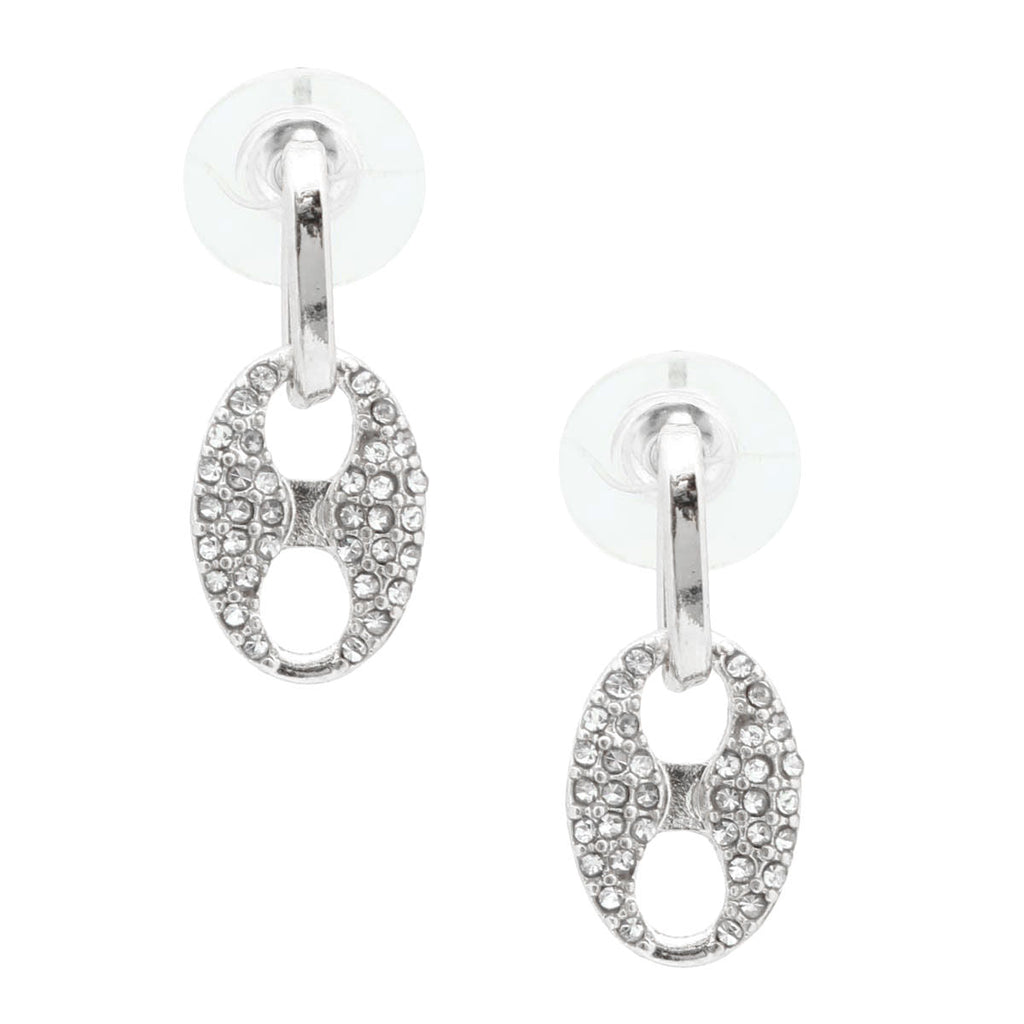 Statement Silver Mariner Earrings – Trendy Fashion Jewelry Accessory