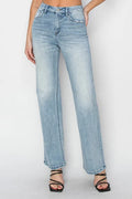 Full Size High Rise Straight Jeans Plus Size