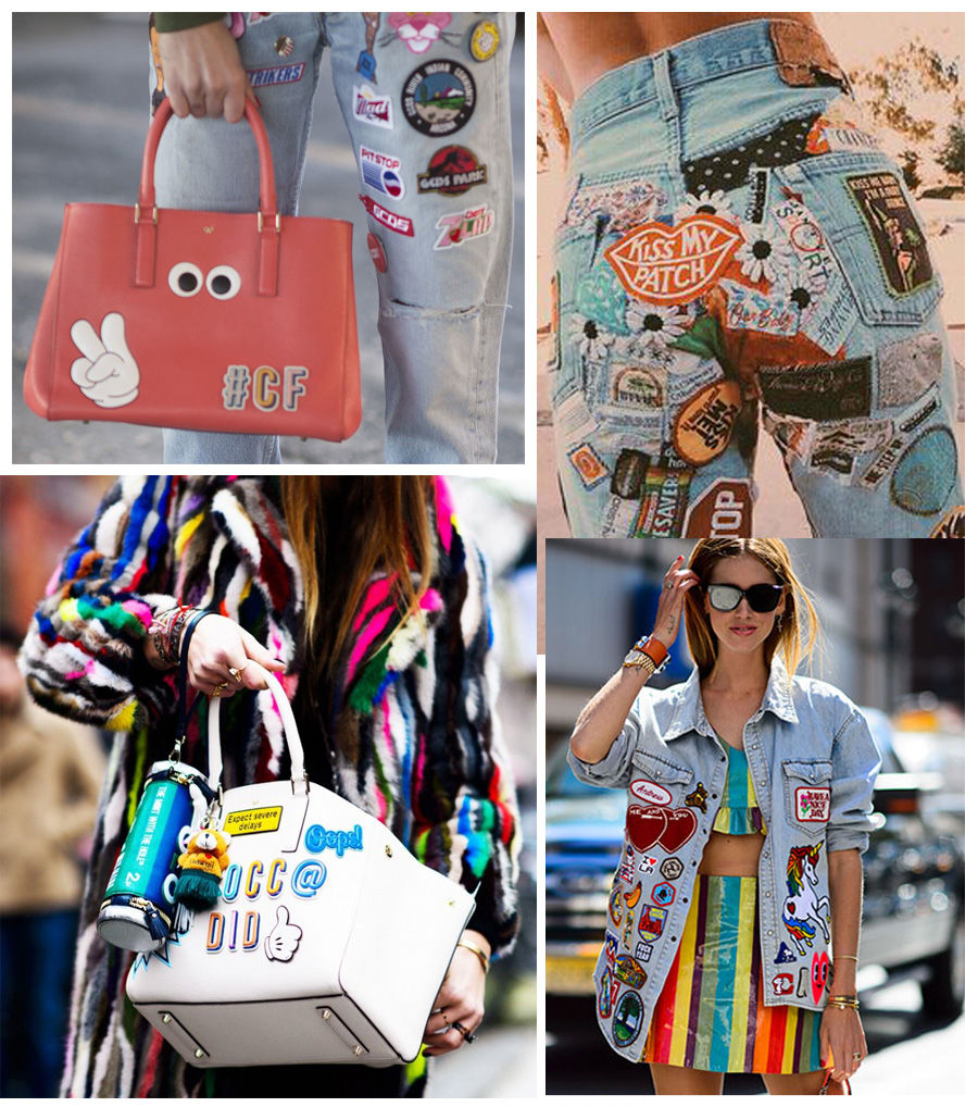 Fashion Sticker Patches Versatile Trendy Accessory