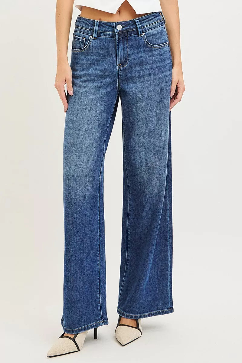 Slouchy Baggy Jeans with Pockets