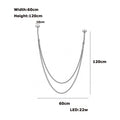 DecorBites™ Flex Leather Belt LED Chandelier Light