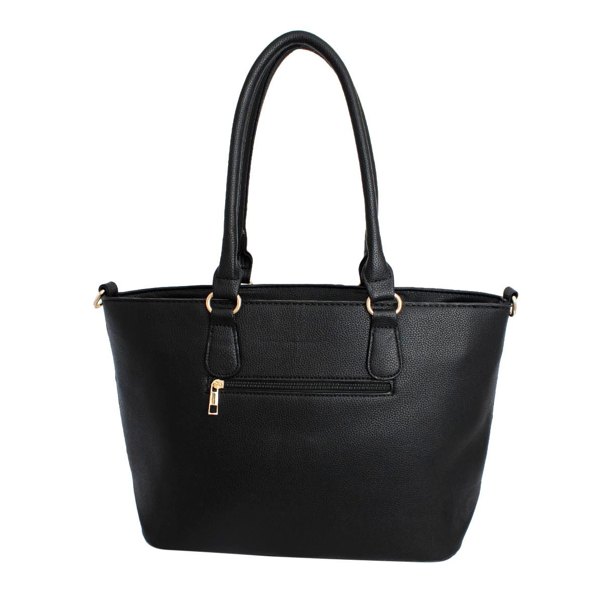 Fashion Handbag Black and White Stripe Tote for Women Stylish Chic Accessory