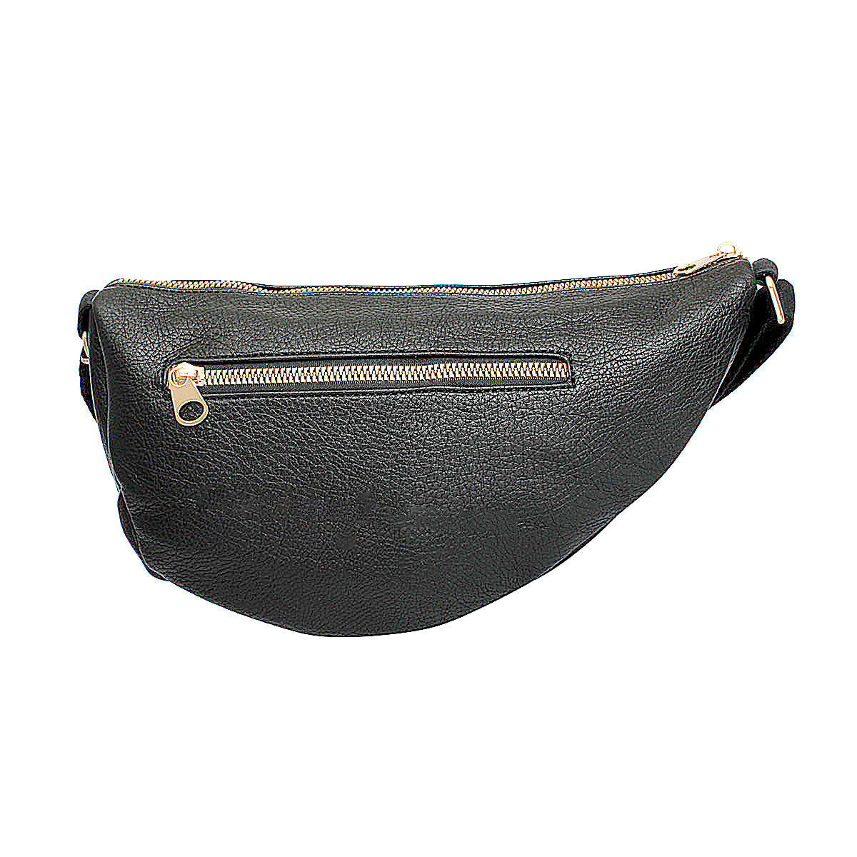 Women’s Black Round Crossbody Pouch Bag Set – Stylish Casual Accessory