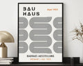 DecorBites™ Geometric Bauhaus Canvas Poster - Modern Mid Century Decor