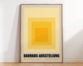 DecorBites™ Geometric Bauhaus Canvas Poster - Retro Mid Century Wall Art