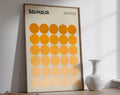 DecorBites™ Geometric Bauhaus Canvas Print for Modern Home