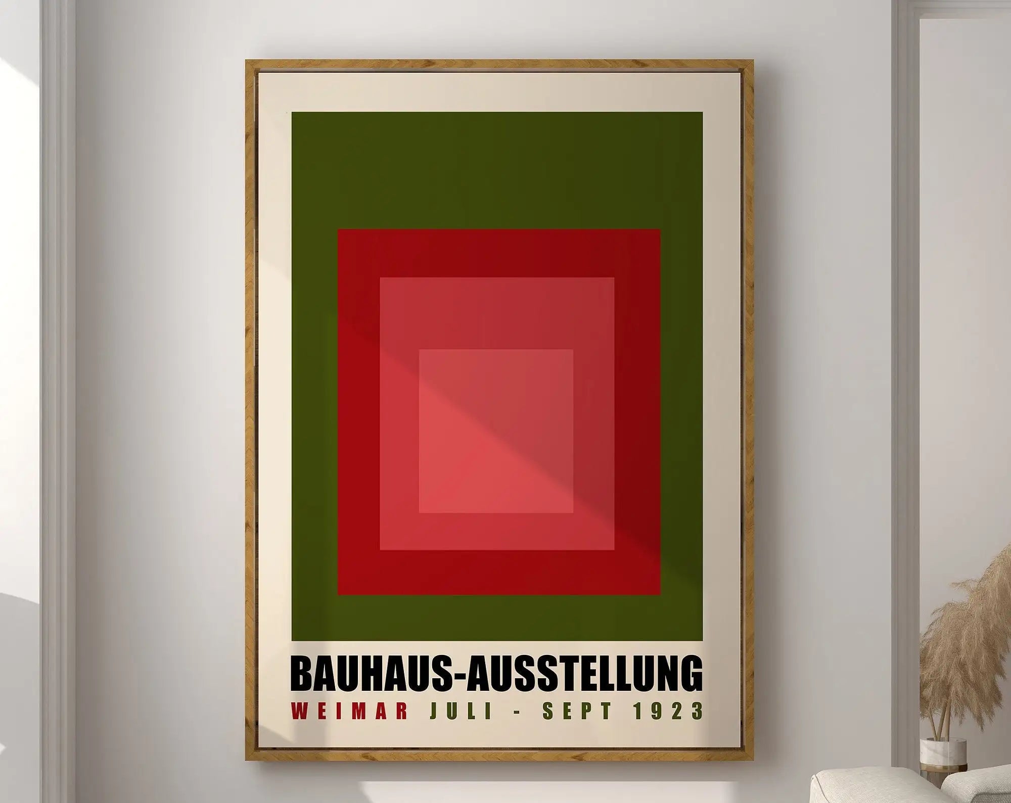 DecorBites™ Geometric Canvas Poster for Modern Home Art