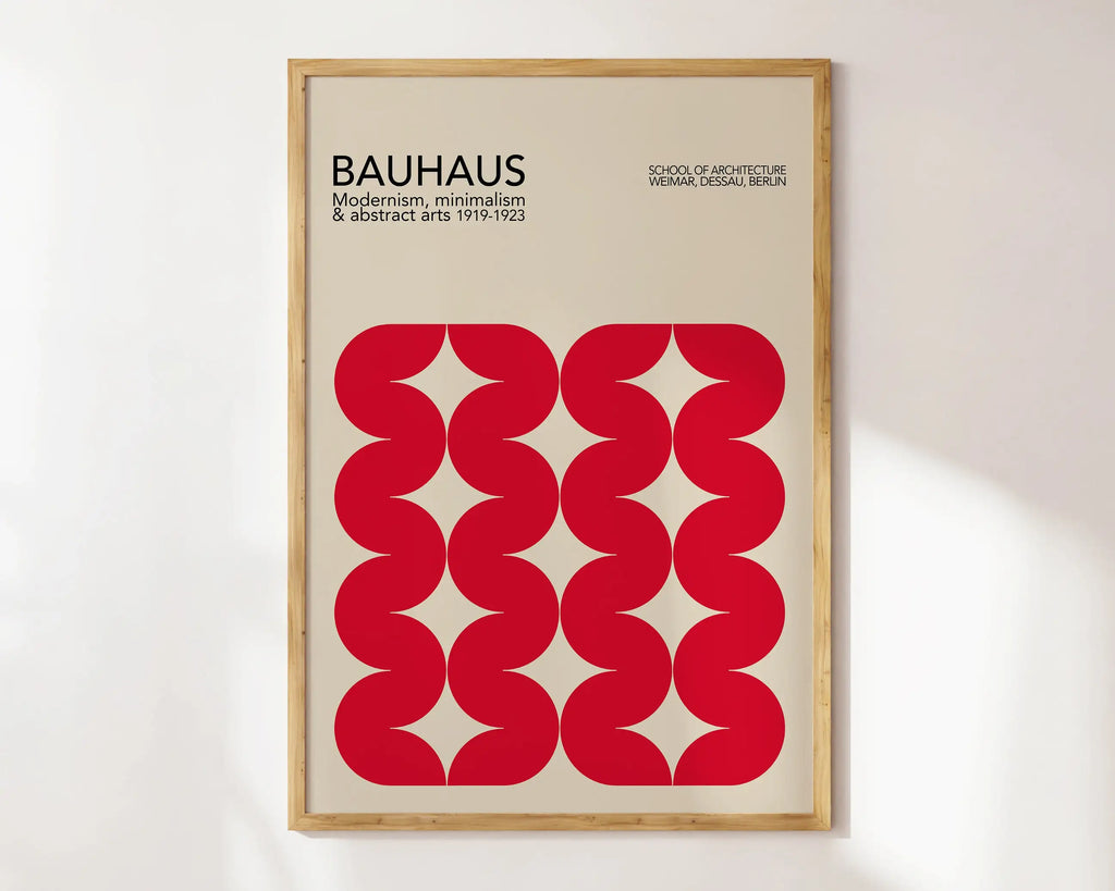 DecorBites™ Geometric Canvas Poster for Modern Home Art