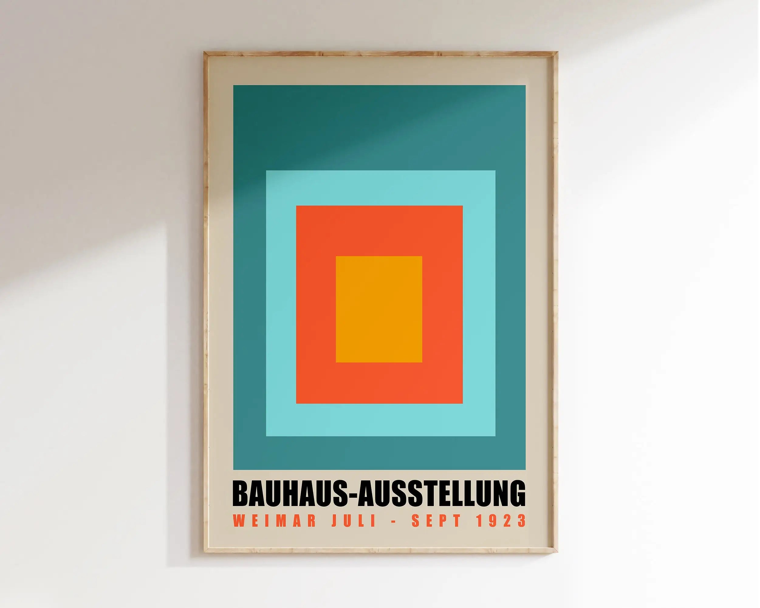 DecorBites™ Geometric Canvas Poster for Modern Home Art