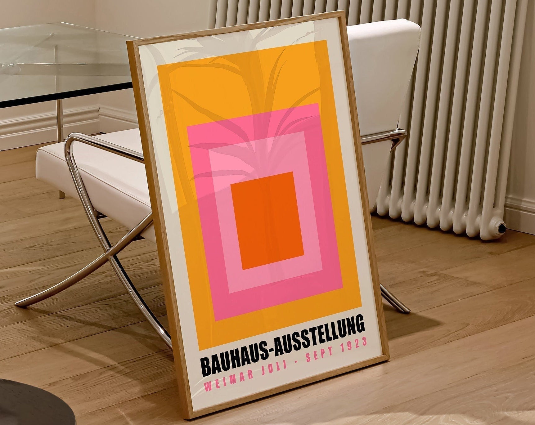 DecorBites™ Geometric Canvas Poster for Modern Home Decor