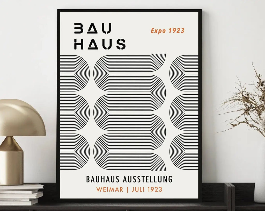 DecorBites™ Geometric Canvas Poster for Modern Home Decor