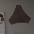 DecorBites™ Geometric Metallic Shade Black Wall Lamp - 3/4 Lights Corridor Sconce
