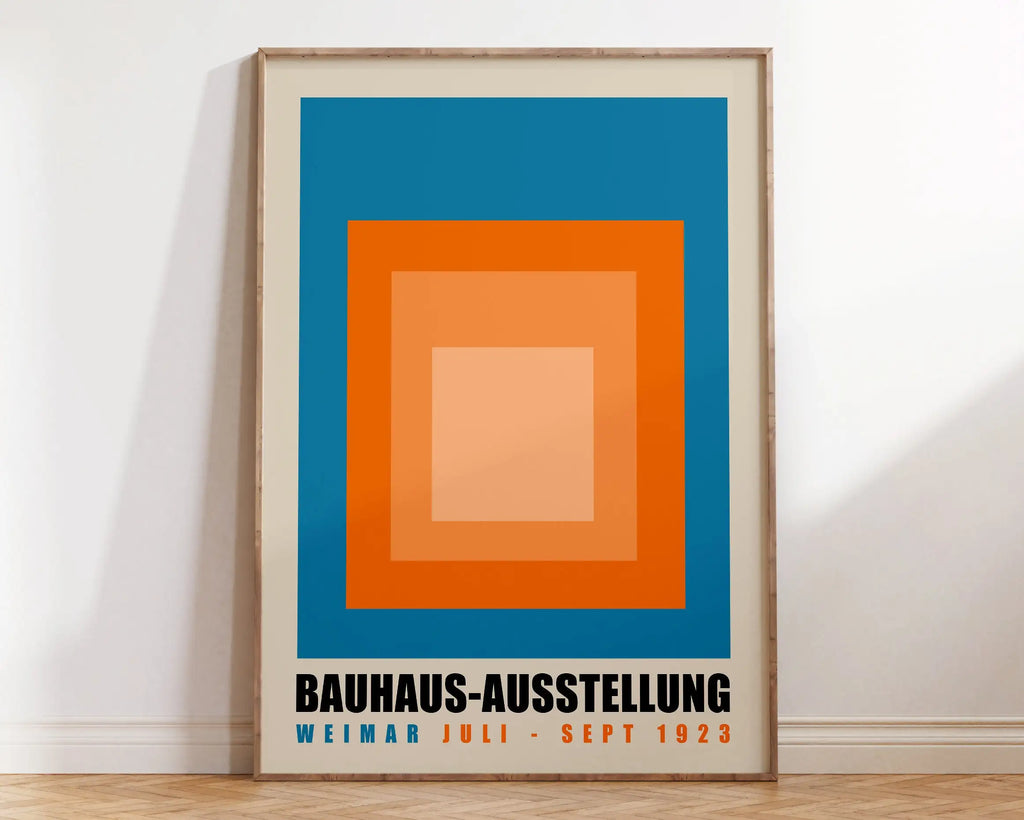 DecorBites™ Geometric Mid-Century Canvas Wall Art Print