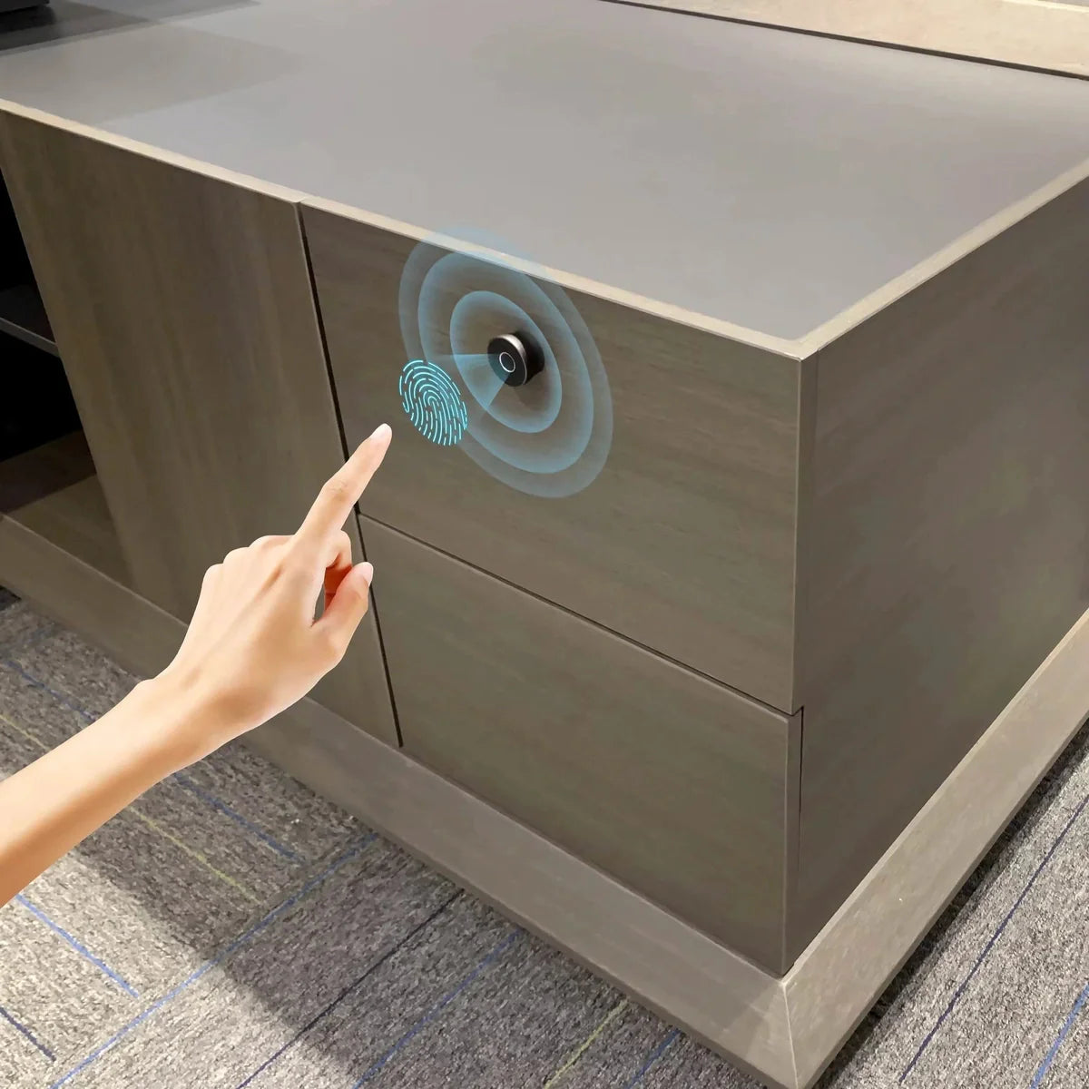 Frazer · Modern L-Shaped Executive Desk