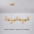DecorBites™ Glass Ball Chandelier for Home Lighting
